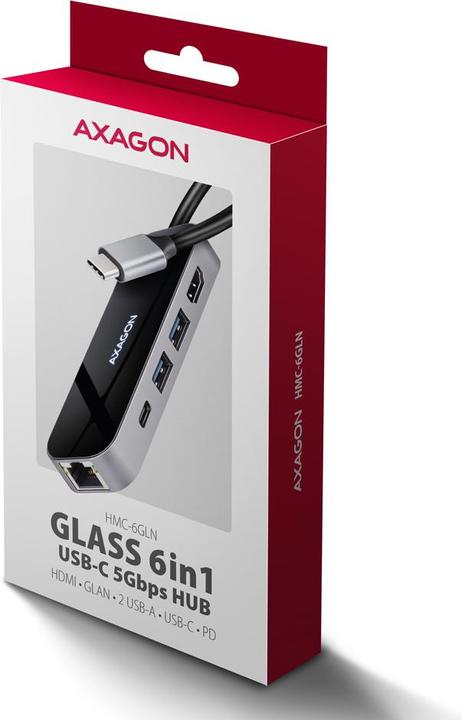 Image du produit Axagon Nicht kategorisiert (USB-C, 6 ports)