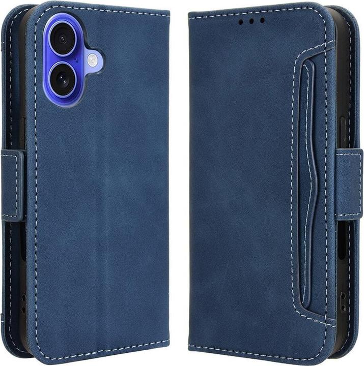 Image du produit Cover-Discount iPhone 16 - Étui avec de nombreuses poches pour cartes (Apple iPhone 16)