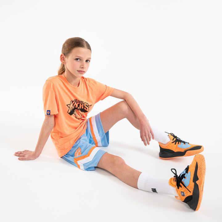 Immagine prodotto Tarmak Scarpe da basket per bambini Low NBA Knicks - Fast 900 Low-1 arancione (40)