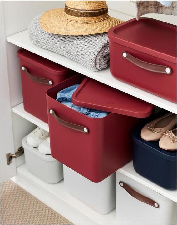 Produktbild Rotho Aufbewahrungsbox 27 l C4 MALOJA (40 x 29 x 29.5 cm, 27 l)