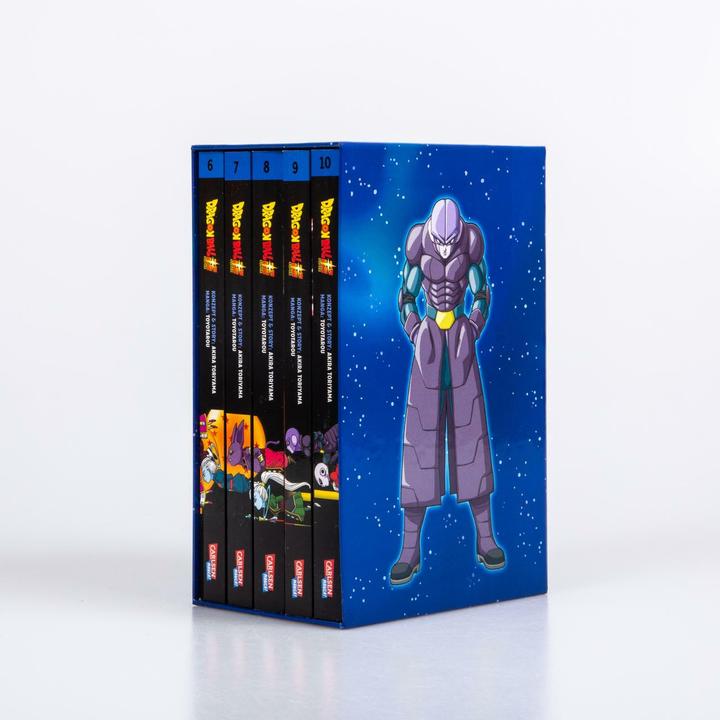 Image du produit Dragon Ball Super Bände 6-10 im Sammelschuber mit Extra (Allemand, Akira Toriyama (Histoire originale), 2020)