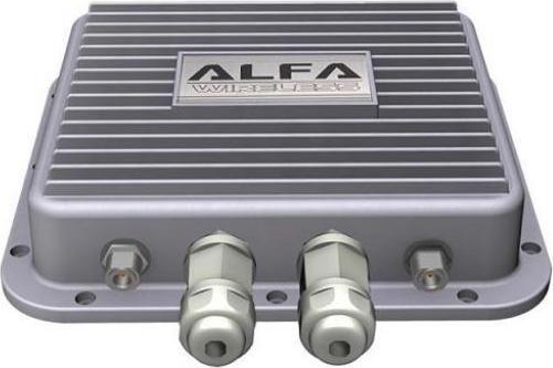 Immagine prodotto Alfa Network AWAP02O-2E4N - Custodia da esterno IP67, 2x porte Ethernet, 4x jack N
