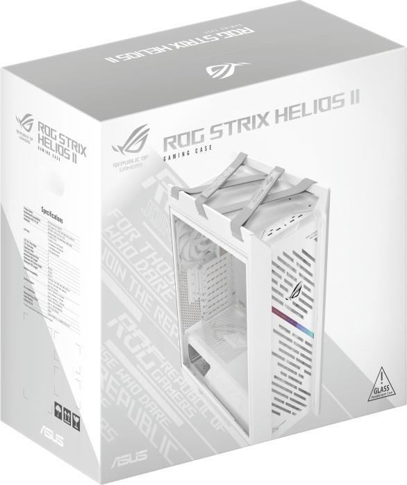 Immagine prodotto ASUS Geh ROG STRIX HELIOS II GX601S WHITE (ATX, Mini-ITX, mATX)