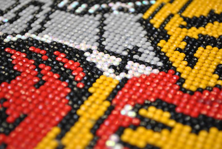 Actual product image Diamond Dotz Harry Potter- Gryffindor Crest