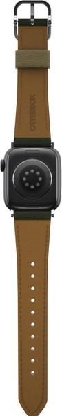 Produktbild OtterBox Symmetry Cactus Leather Watch Band für Apple Watch 9/8/7 41mm (41 mm, 38 mm, 40 mm, Veganes Leder)