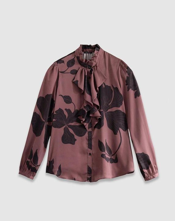 Immagine prodotto Ikks Langärmelige Bluse mit Blumenprint (S)