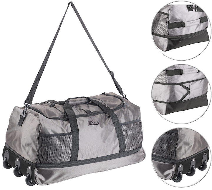 Immagine prodotto Xcase Borsa da viaggio con funzione trolley