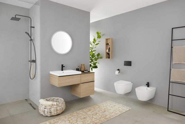 Actual product image Geberit Option Round Lichtspiegel, direkte und indirekte Beleuchtung, 502.79 (Ø 60 cm)