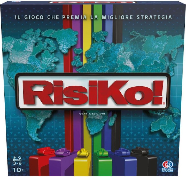 Actual product image Spin Master RISK! 4th Edition