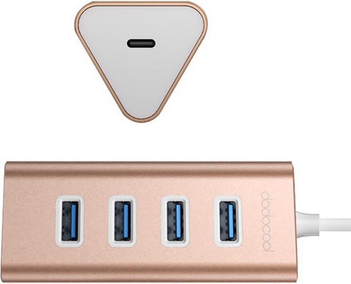 Actual product image Dodocool USB 3.0 Hub (USB-C)