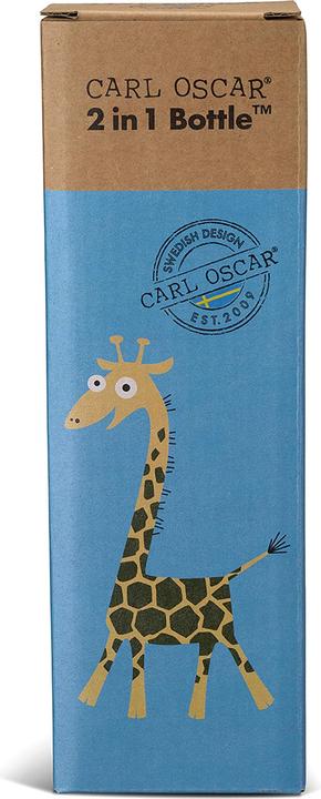 Produktbild Carl Oscar Wasserflasche 2in1 Giraffe (0.45 l)