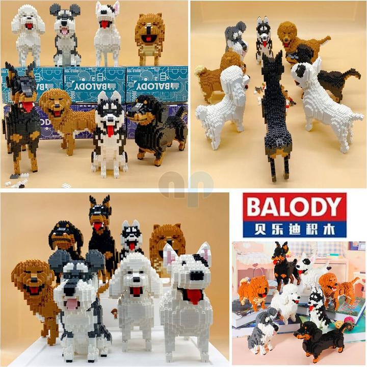 Produktbild Balody 18246 - Pudel (790 Teile)
