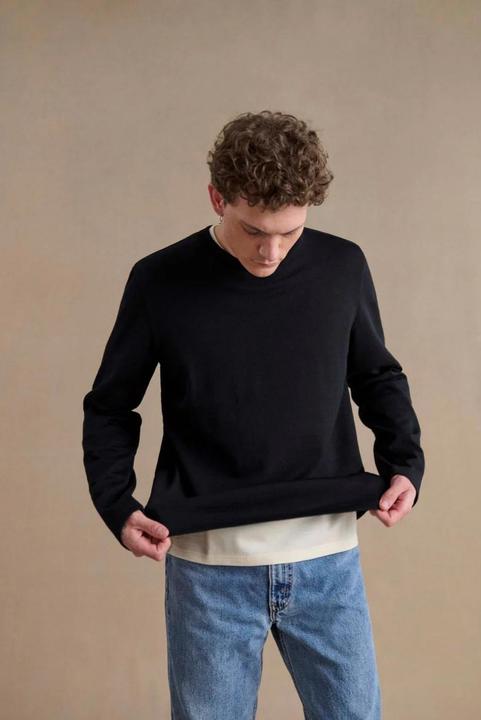 Produktbild Le Minor langarm-shirt aus erinos-wolle le inor (M)