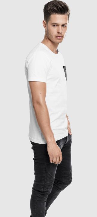 Produktbild Urban Classics Synthetic Leather Pocket Tee (S)