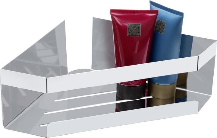 Produktbild Wenko SW Eckablage Meleto glänzend (28.50 x 18 x 8 cm)