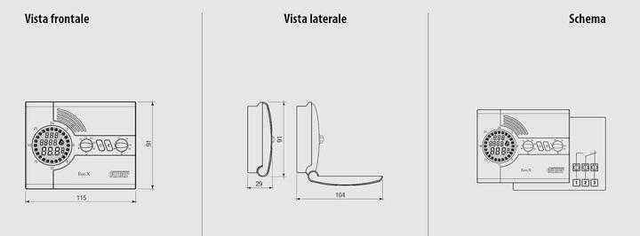 Produktbild Vemer Thermostat Eco.X-W