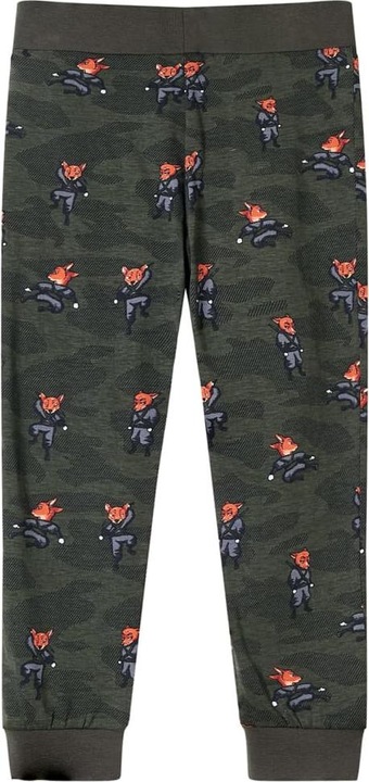 Actual product image VidaXL Children's pyjamas with long sleeves Khaki 140,Material: 100 (140)