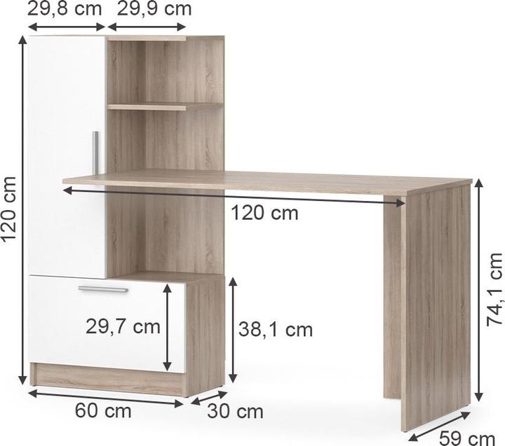Produktbild Vicco Tomy (150 x 59 x 120 cm)