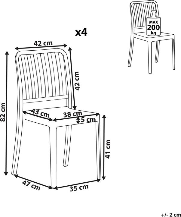 Produktbild Beliani Sersale