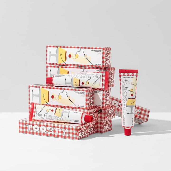 Produktbild Toosty Custard pudding toothpaste