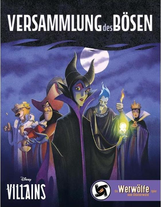 Actual product image Asmodée ZYGD0014 - Disney Villains: Versammlung des Bösen - Kartenspiel, für 6-12 Spieler, ab 10 Ja (German)