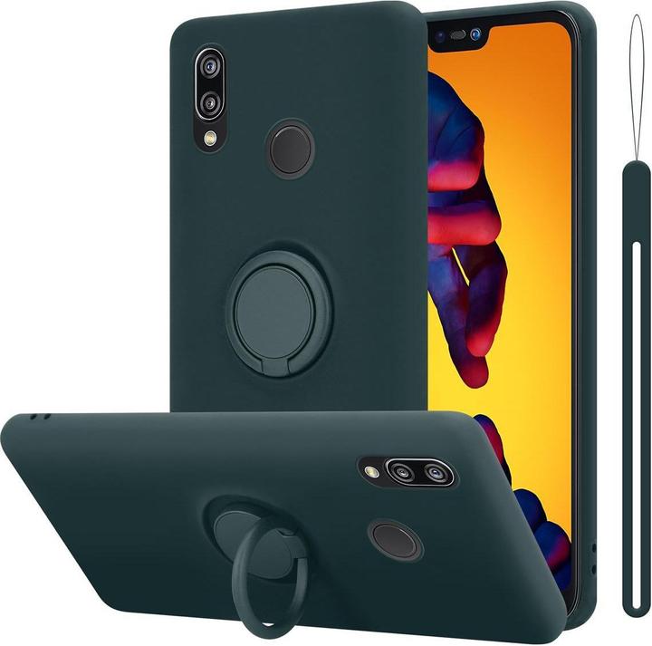 Actual product image Cadorabo TPU Liquid Ring Silicone Case Cover (Huawei Nova 3E)