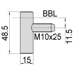 Thumbnail - Simonswerk, Türbeschlag + Scharnier, Rahmenteil VARIANT V 8000 WF U
