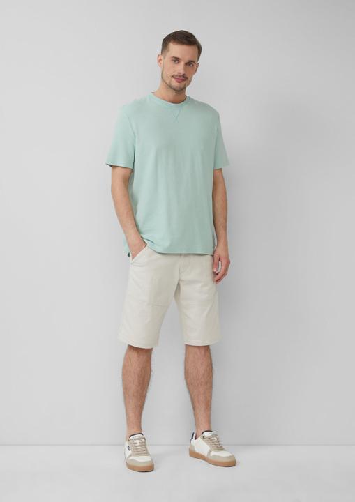 Image du produit S.Oliver T-Shirt Strukturiertes T-Shirt mit Crew Neck (3XL)
