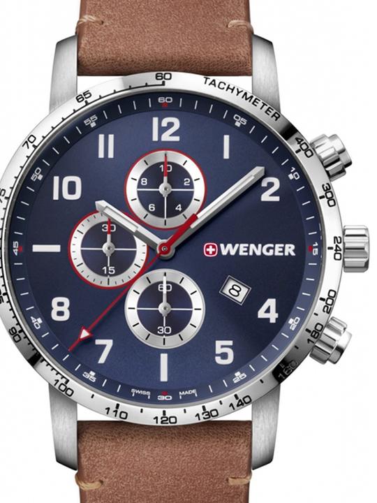 Produktbild Wenger Attitude Chrono (Analoguhr, Chronograph, Swiss Made, 44 mm)