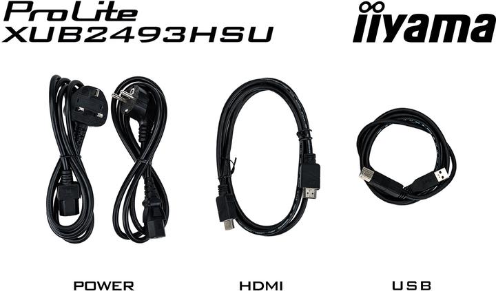 Produktbild iiyama XUB2493HSU-B7 24IN FHD ETE IPS (1920 x 1080 Pixel, 23.80")