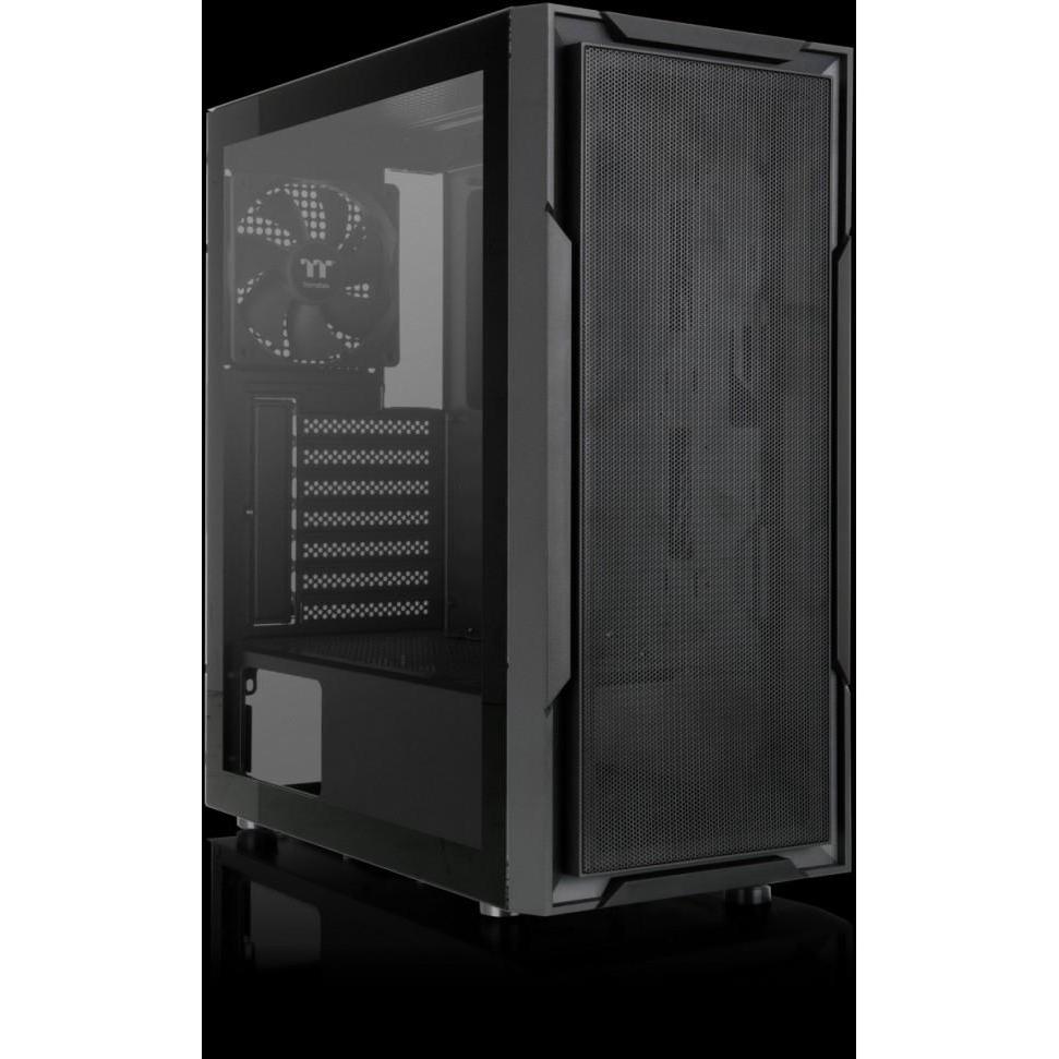 Thermaltake Versa XM1 Ventola in vetro temperato da 120 mm Caso USB30 - Nero, Case PC, Nero