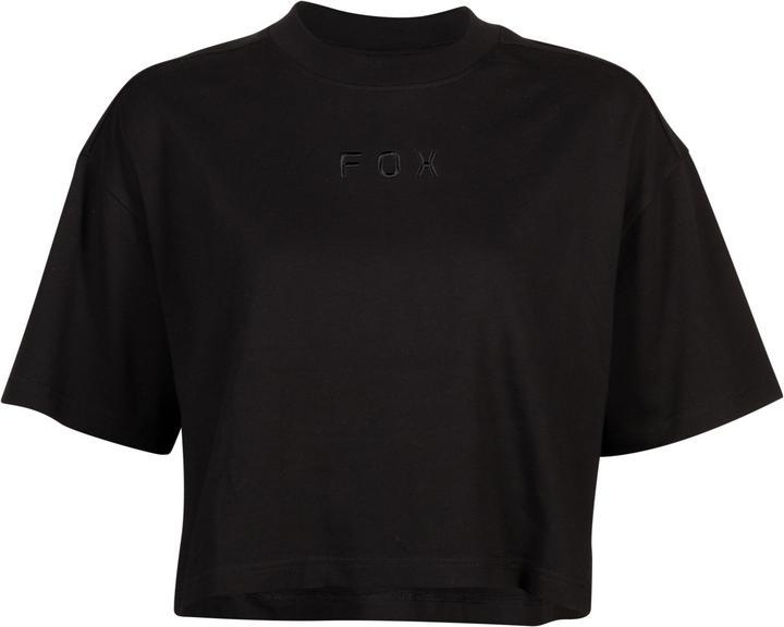 Image du produit Fox Tee 23 Wordmark Os Crop Blk L (L)