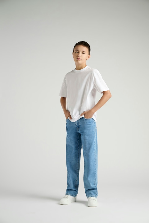 Produktbild Only & Sons Junior OSJFADE Mid Rise Locker geschnitten Jeans Locker geschnitten (134)