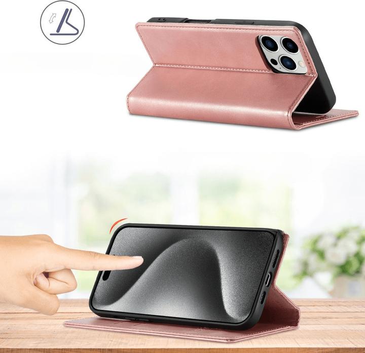 Produktbild LC.Imeeke iPhone 16 Pro Max - Flip Case Vintage (Apple iPhone 16 Pro Max)