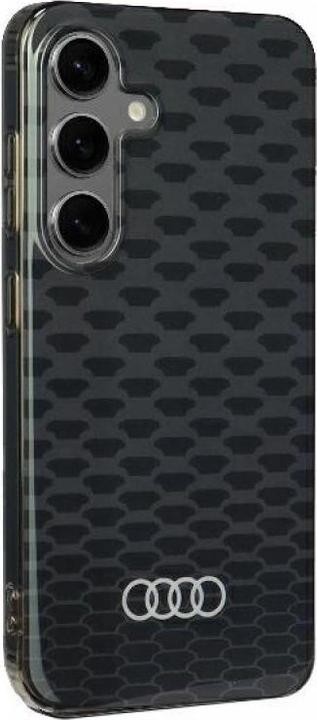 Actual product image Audi IML Stitching Pattern MagSafe Case S921 czarny/black hardcase AU-IMLM-Q5/D3-BK (Samsung Galaxy S24)