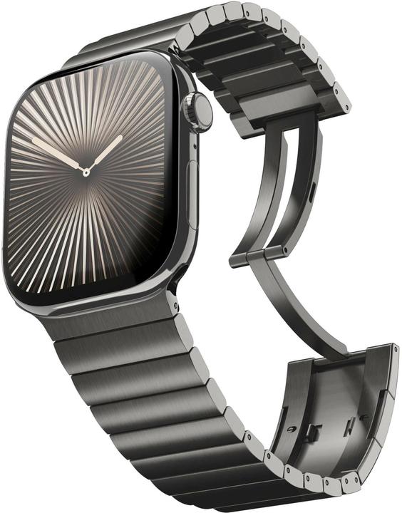 Produktbild Vonmählen Edelstahl Gliederarmband Pro für Apple Watch 44/45/46/49mm, granitgrau (316L-Edelstahl, Edelstahl)