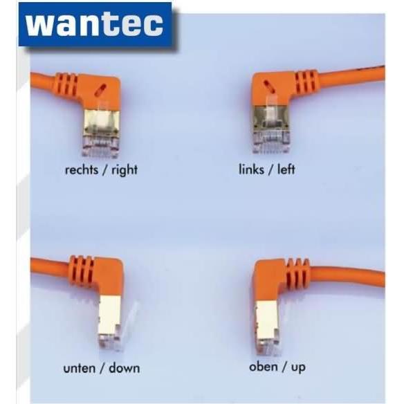 Thumbnail - Wantec Patchkabel (UTP, CAT7, 1 m), Netzwerkkabel