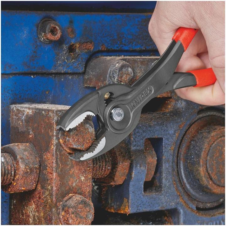 Actual product image Knipex TwinGrip front gripper 82 01 150 (red, length 150mm) (150 mm)