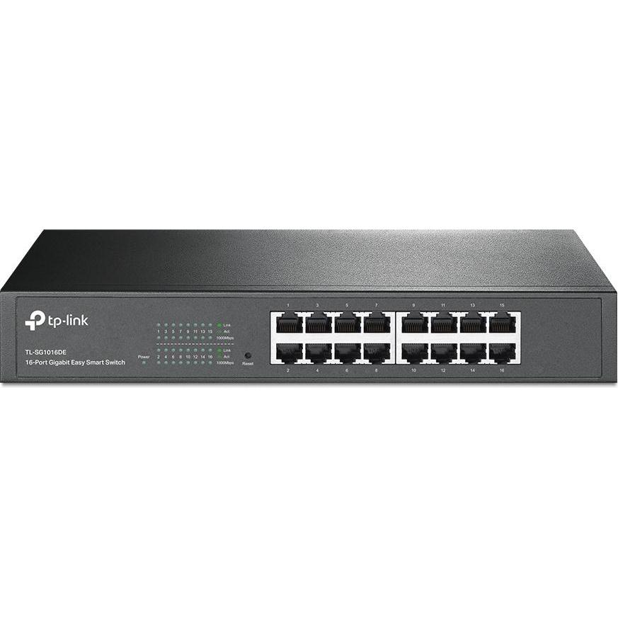 TP-Link Switch Omada Easy Smart 16 x 1G Ports TL-SG1016DE 16 Port (16 porte), Switch di rete