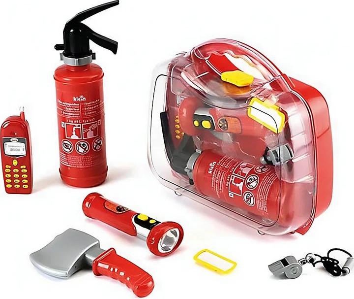Produktbild Theo Klein Fire Fighter Henry 7-teiliger Feuerwehr-Koffer