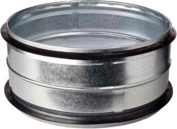 Produktbild Alnor nippel Ø100 - galvaniseret