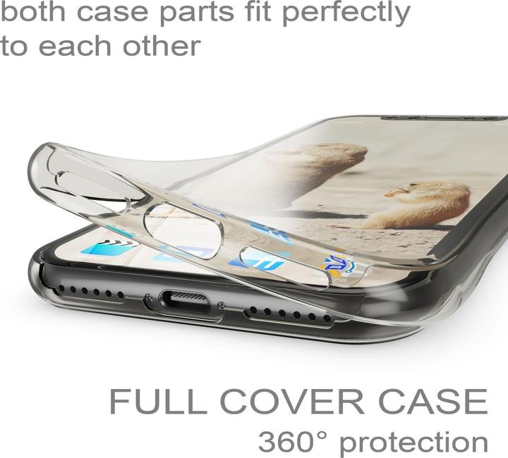 Actual product image Nalia 360 degree cell phone case (Apple iPhone X, Apple iPhone XS)