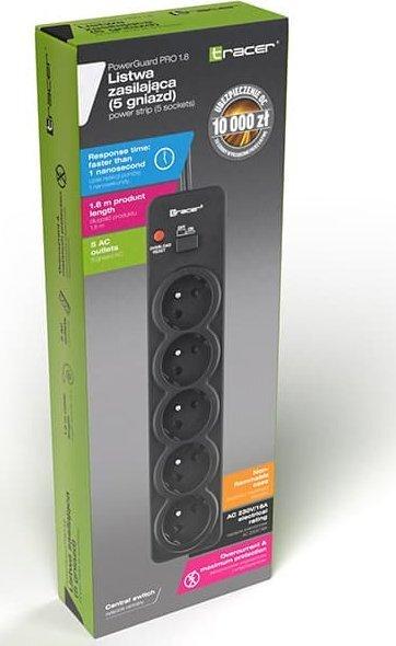 Produktbild Tracer PowerGuard PRO 1.8m Black 5 sock