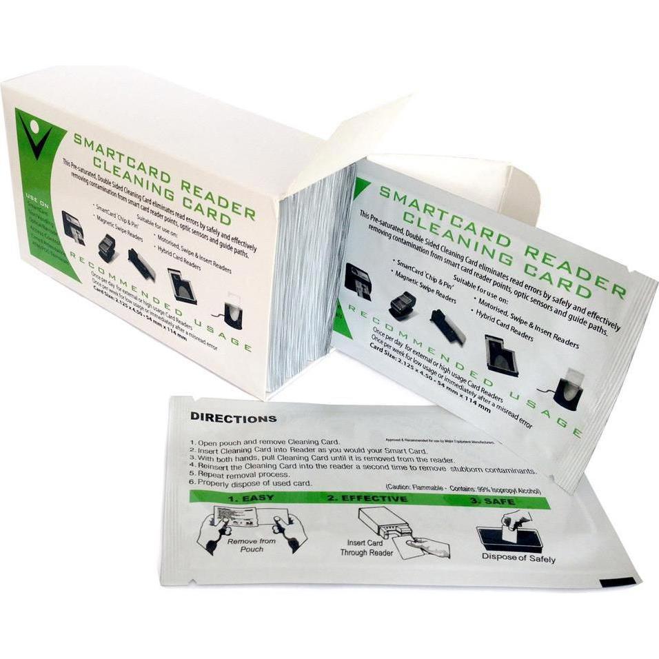 Magtek Cleaning Cards, 50pcs/box, Drucker Zubehör