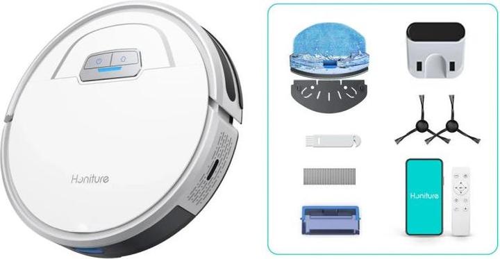 Actual product image Honiture G20 Robot Vacuum Cleaner (4500 Pa, Wiping cloth)