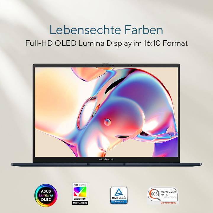 Produktbild ASUS Zenbook 14 OLED (14", Intel Core Ultra 9 185H, 32 GB, 1000 GB, CH)