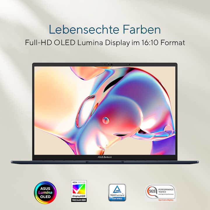 Immagine prodotto ASUS Zenbook 14 OLED (14", Intel Core Ultra 9 185H, 32 GB, 1000 GB, CH)