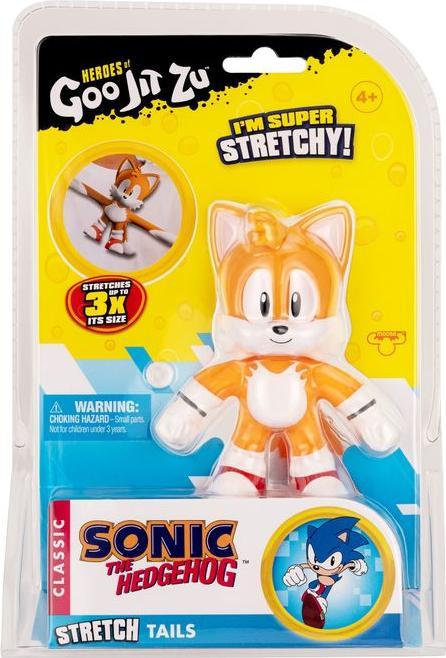 Actual product image Goo Jit Zu HEROES OF SONIC THE HEDGEHOG Herojus Tails