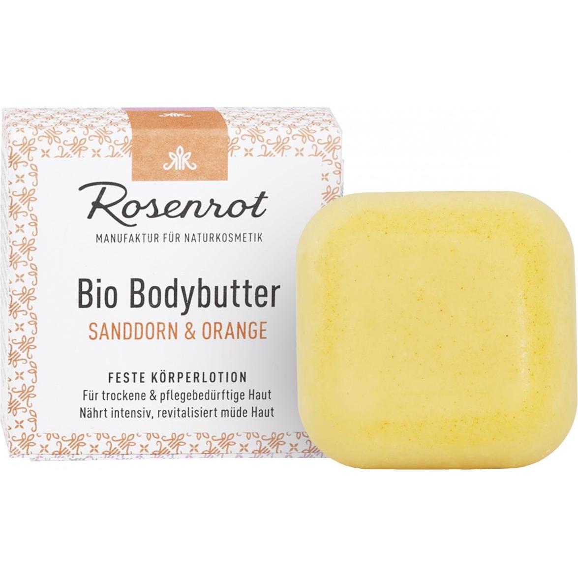 Rosenrot, Bodylotion, Feste Bodybutter (Körpercreme, 200 ml)