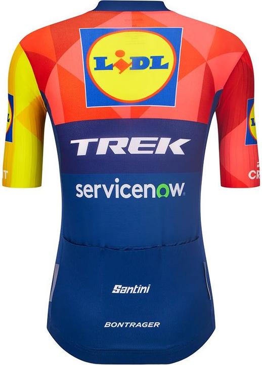 Produktbild Santini Jersey Trek Team Medium Blue/Yellow (M)